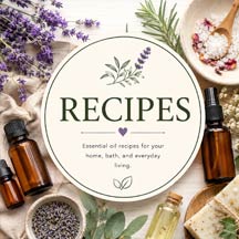 Recipes Tag for Home, Diffusers, Sprays, and More