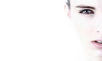 Close-up of one side of a woman’s face, highlighting the eye and facial muscles, representing facial nerve issues in Ramsay Hunt Syndrome.