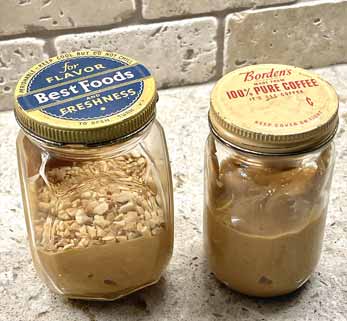 Creamy and Chunky Peanut Butter.