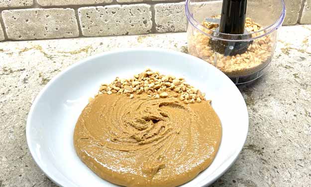 Homemade Creamy Delicious Peanut Butter.