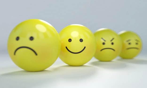 Smiley Face Balls with Different Expressions - Why Am I So Gassy?