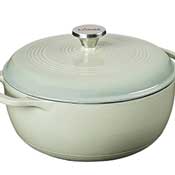 Lodge 6 Quart Enameled Cast Iron Dutch Oven