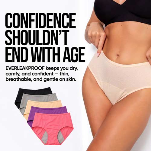 Premium Leakproof Underwear for Woman of All Ages