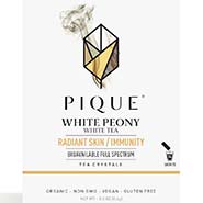 Pique Organic White Peony Tea Crystals Radiant Skin Immunity