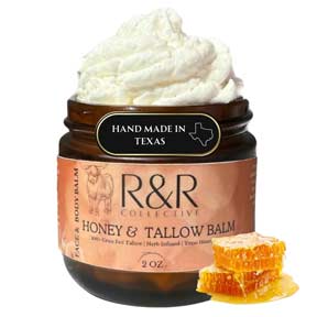Handmade Honey & Tallow Balm