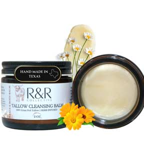 Tallow Cleansing Balm- All Natural Make-Up Remover