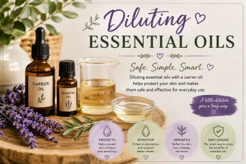 Essential Oils and Carrier Oils and How Dilute the Essential Oils