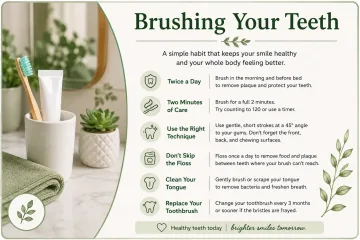 Reference Card for Brushing Teeth