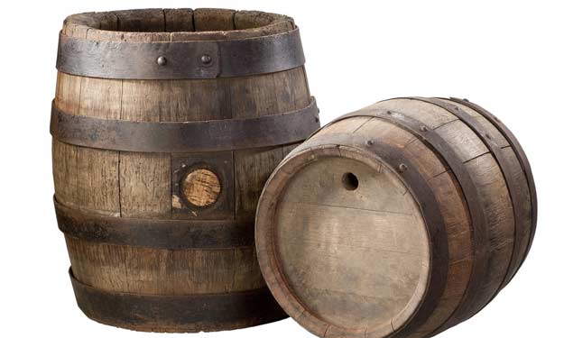 Old Wooden Barrels, an Example of Wood Materials That Can Attract Termites